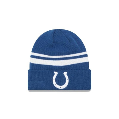 Blue Indianapolis Colts Hat - New Era NFL Cuff Knit Beanie USA3491285